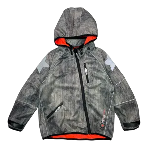 Molo softshell jacket, grey | 128cm