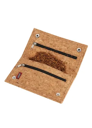 Multi-purpose cork tobacco case