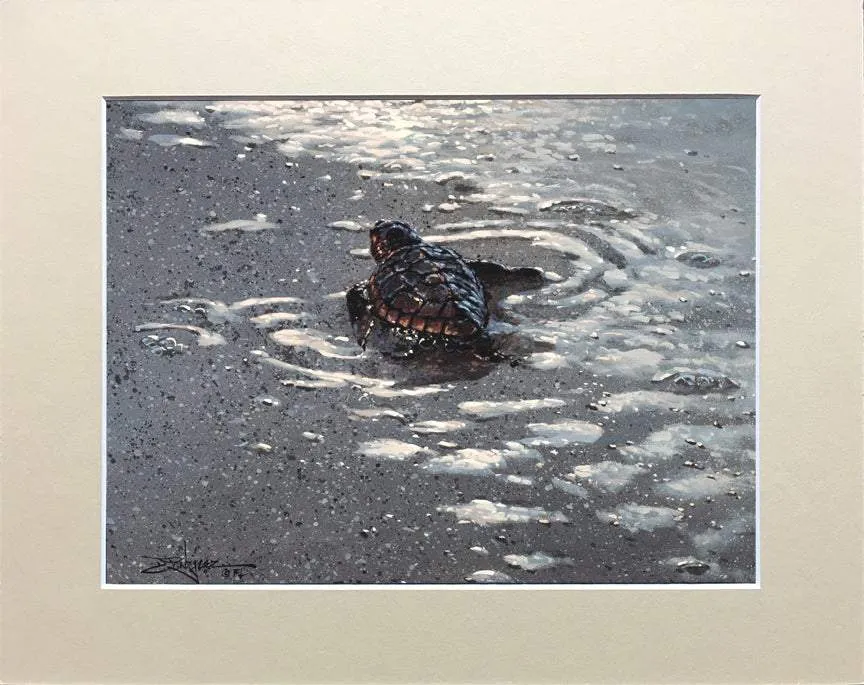 New Life by Rodel Gonzalez (matted print)