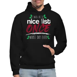 Nice List Once Gildan Heavy Blend Adult Hoodie (CK4308)