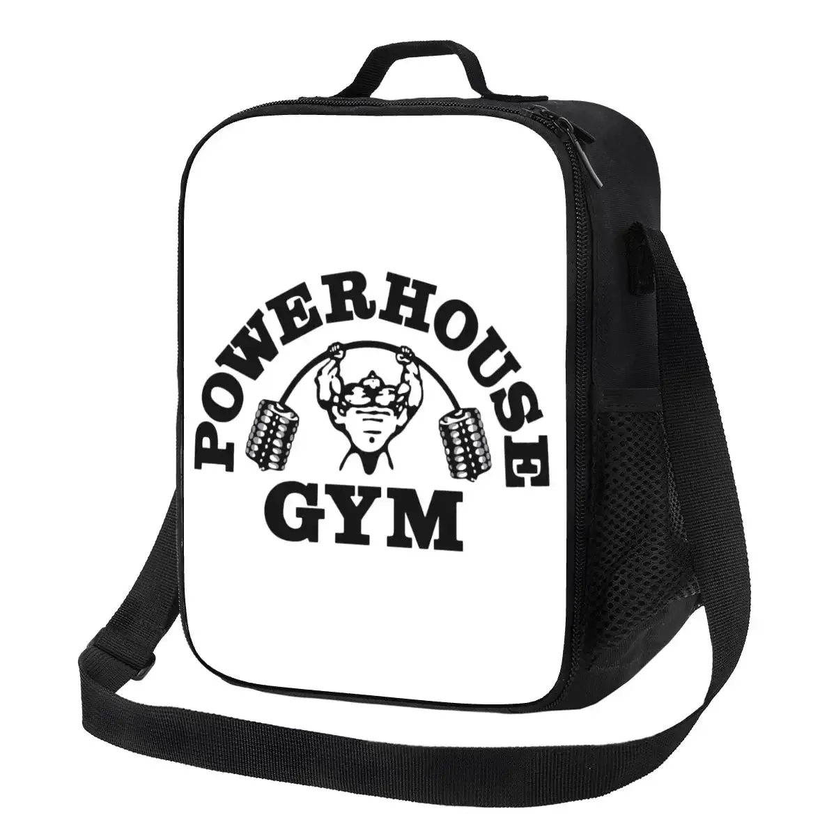 No Pain No Gain Insulated Lunch Tote Bag for Women Bodybuilding Fitness Gym Portable Thermal Cooler Food Bento Box School