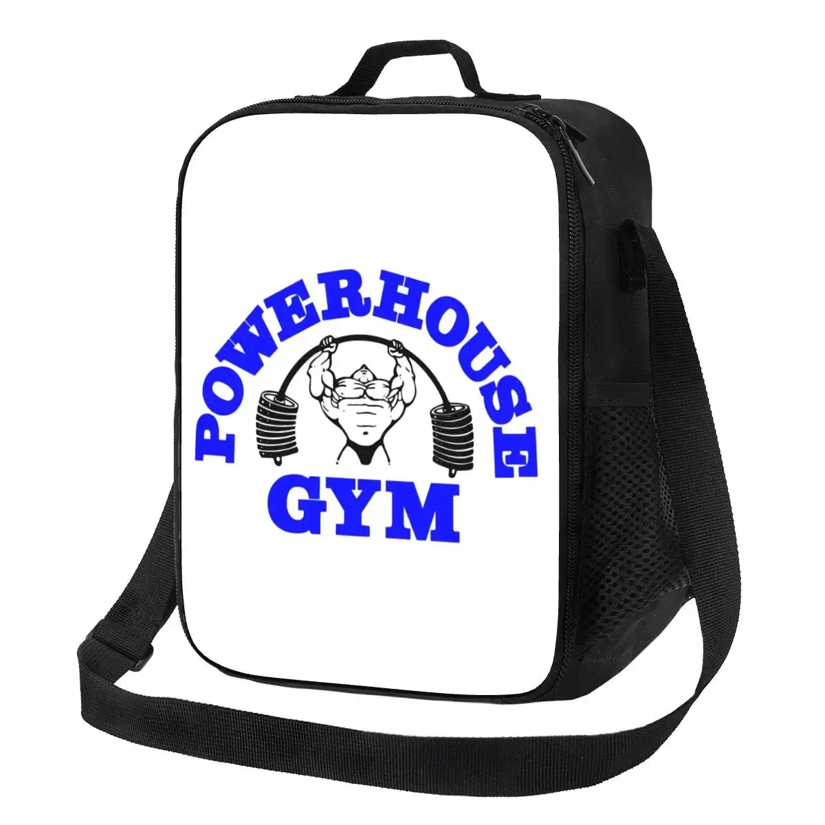 No Pain No Gain Insulated Lunch Tote Bag for Women Bodybuilding Fitness Gym Portable Thermal Cooler Food Bento Box School