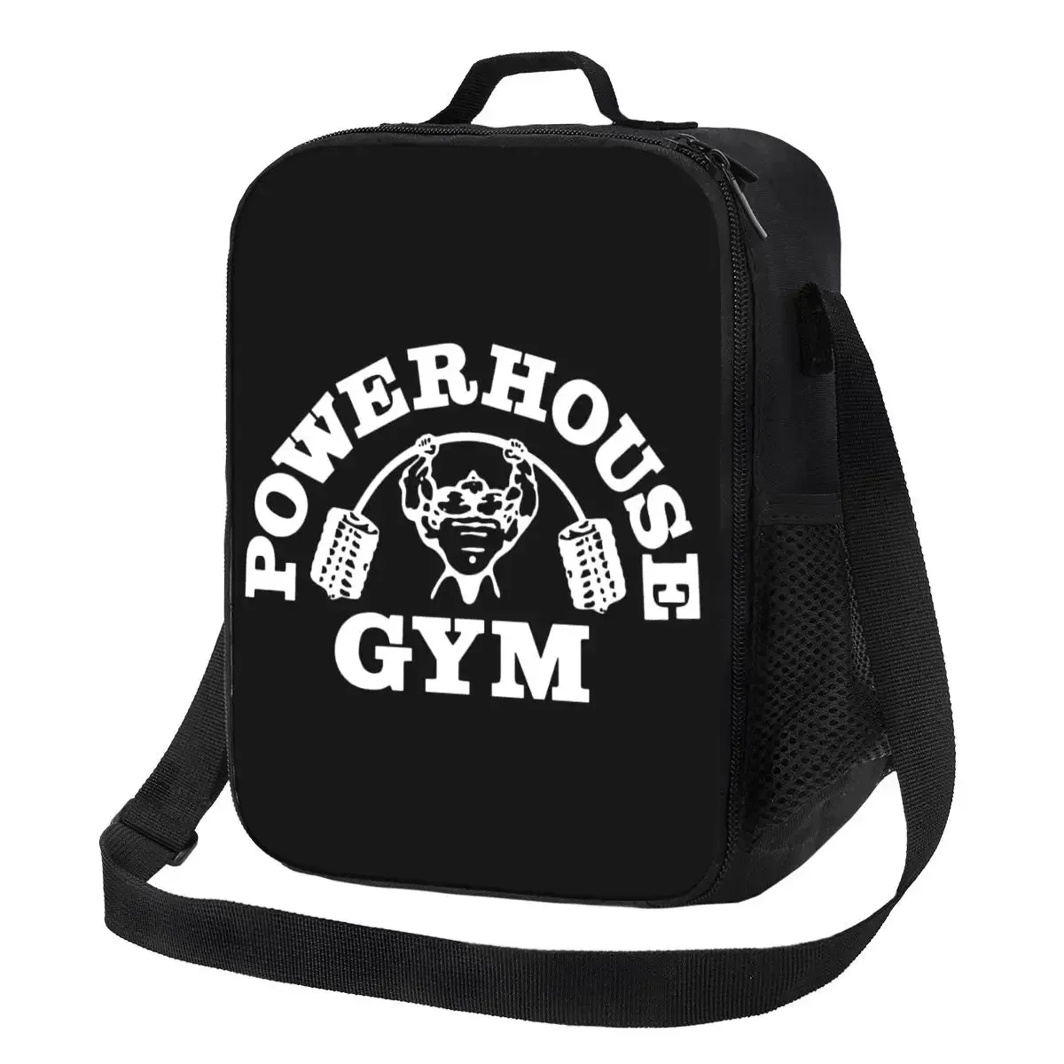 No Pain No Gain Insulated Lunch Tote Bag for Women Bodybuilding Fitness Gym Portable Thermal Cooler Food Bento Box School
