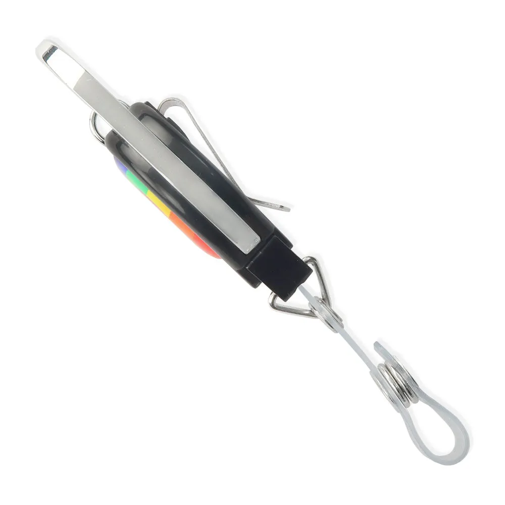 One Love Pride Carabiner Badge Reel with Strap and Clip (25/Pack)