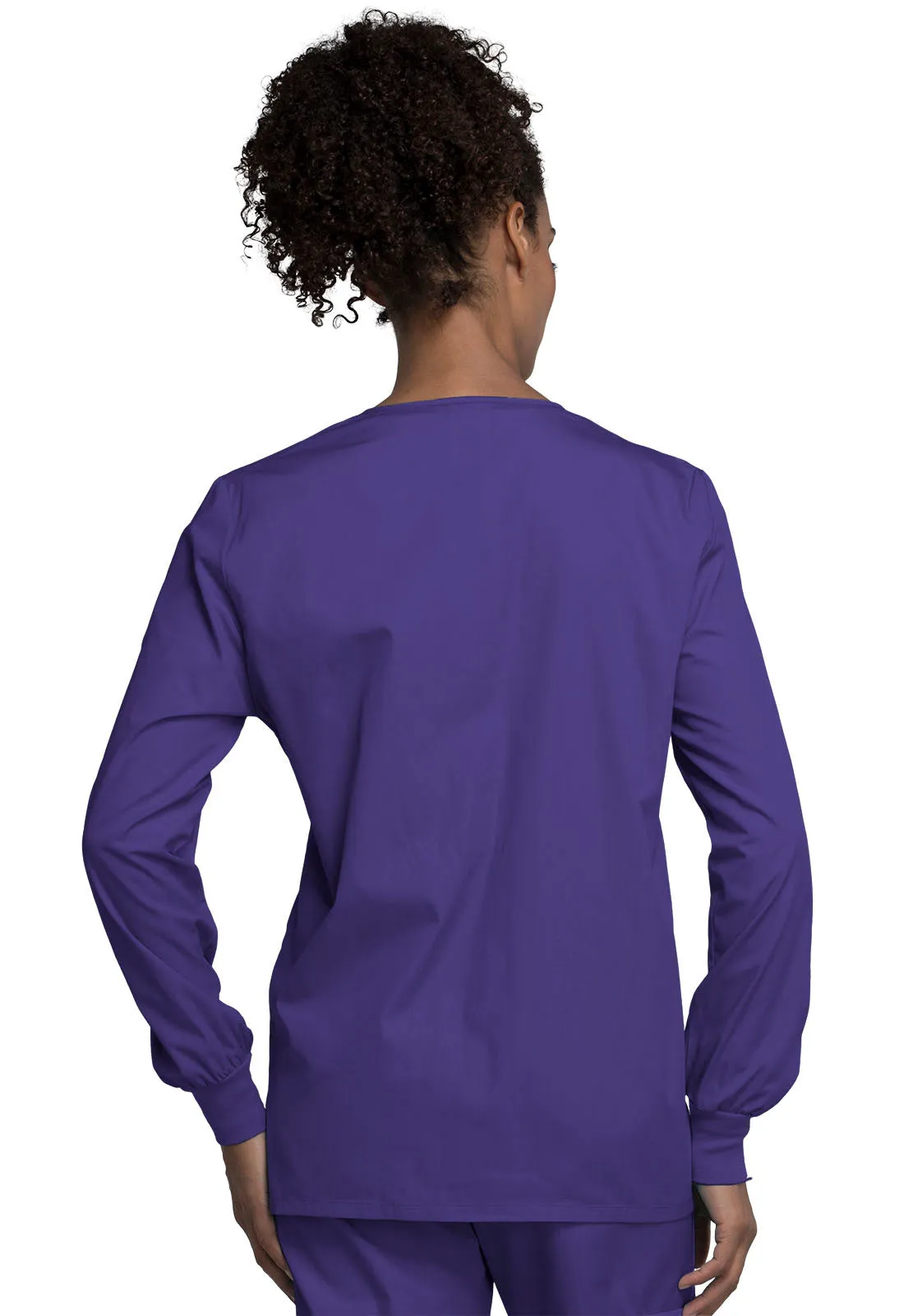 Originals 4350 Snap Front Warm-Up Jacket Grape