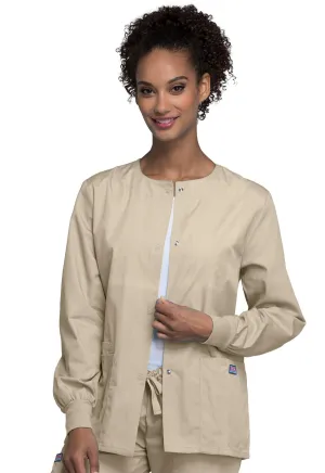Originals 4350 Snap Front Warm-Up Jacket Khaki