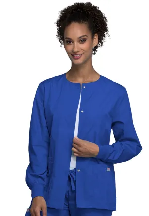 Originals 4350 Snap Front Warm-Up Jacket Royal