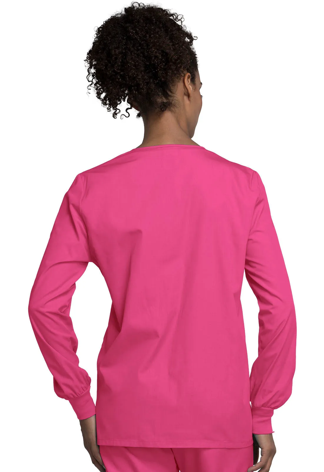 Originals 4350 Snap Front Warm-Up Jacket Shocking Pink