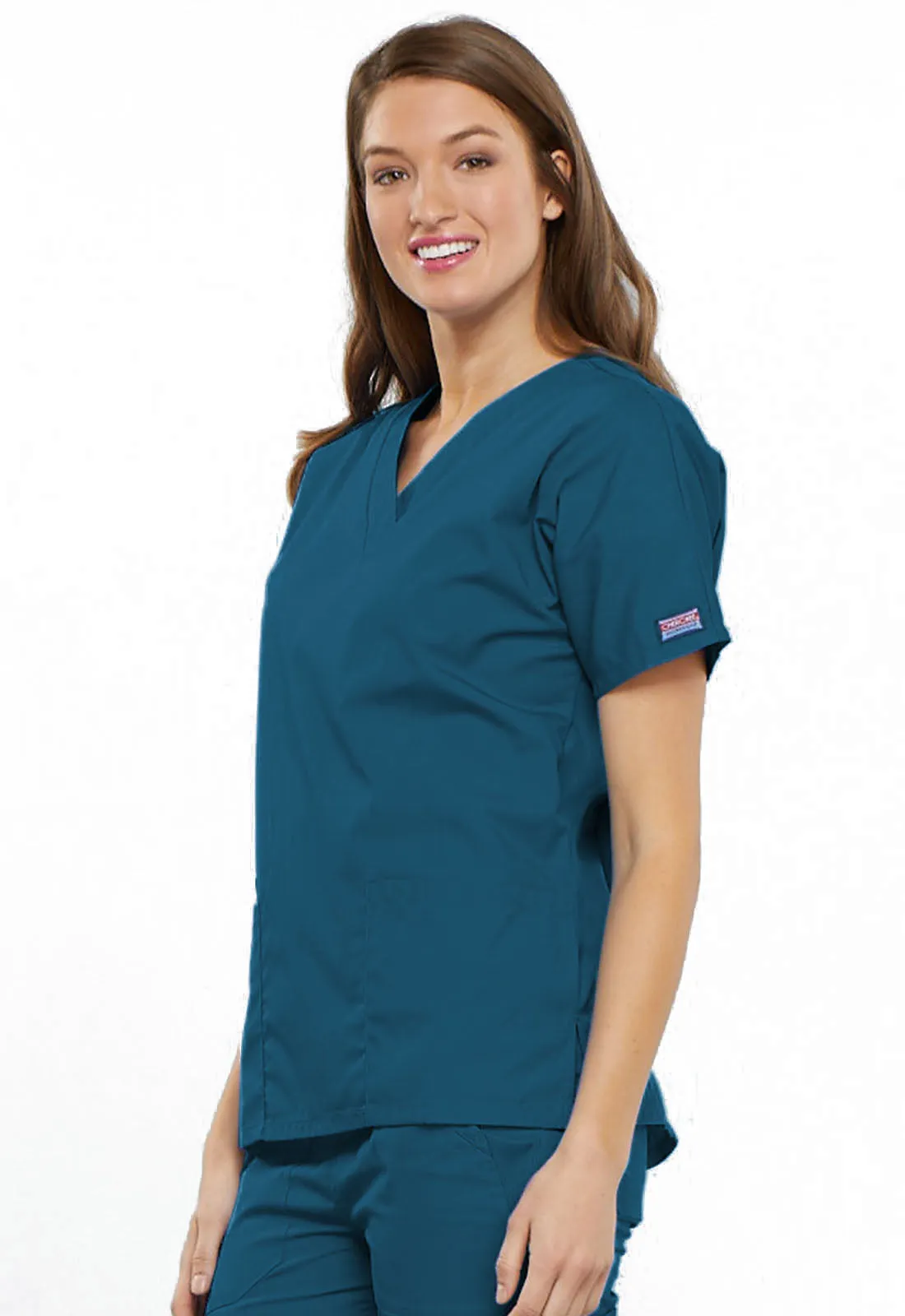 Originals 4700 V-Neck Top Caribbean Blue