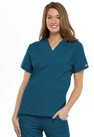Originals 4700 V-Neck Top Caribbean Blue