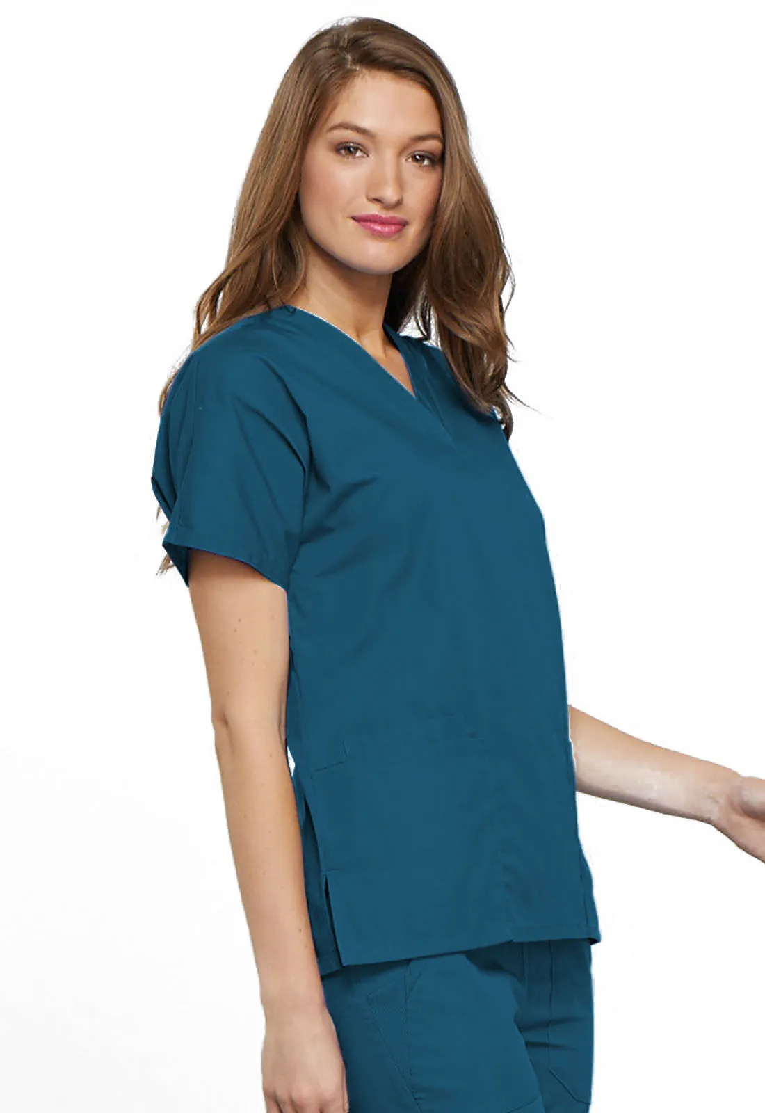 Originals 4700 V-Neck Top Caribbean Blue