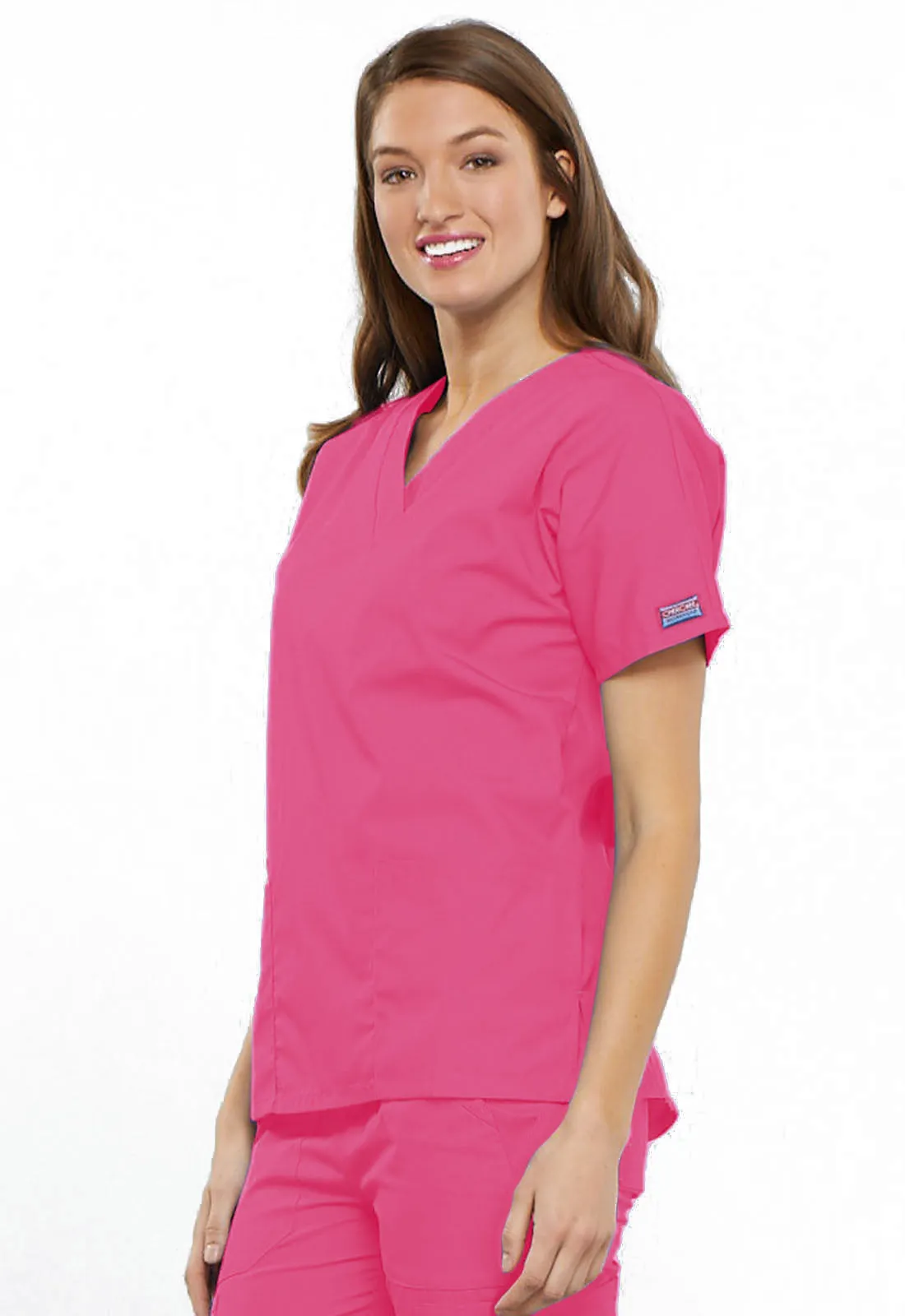 Originals 4700 V-Neck Top Shocking Pink