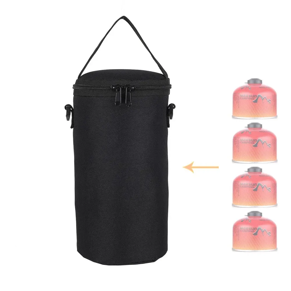 Outdoor Camping Gas Tank Storage Bag - Protective Fuel Cylinder Case