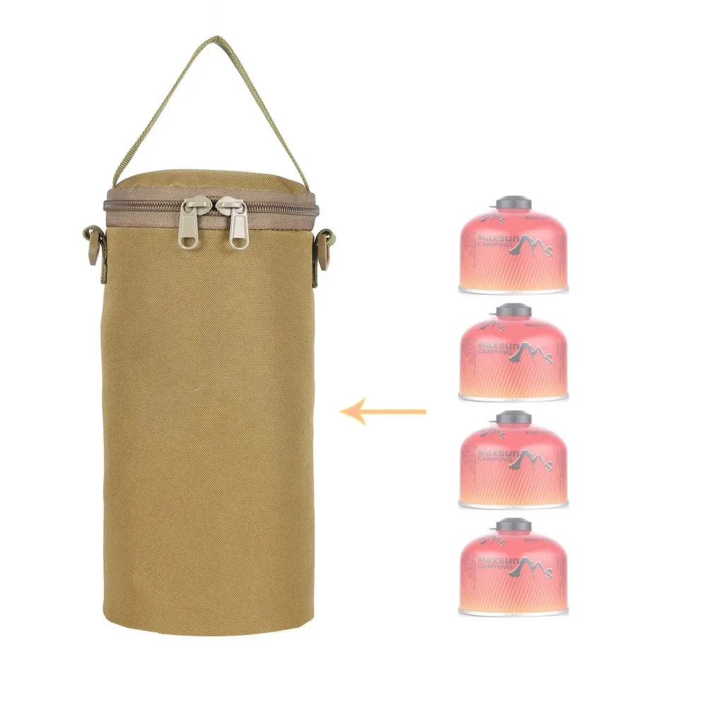Outdoor Camping Gas Tank Storage Bag - Protective Fuel Cylinder Case
