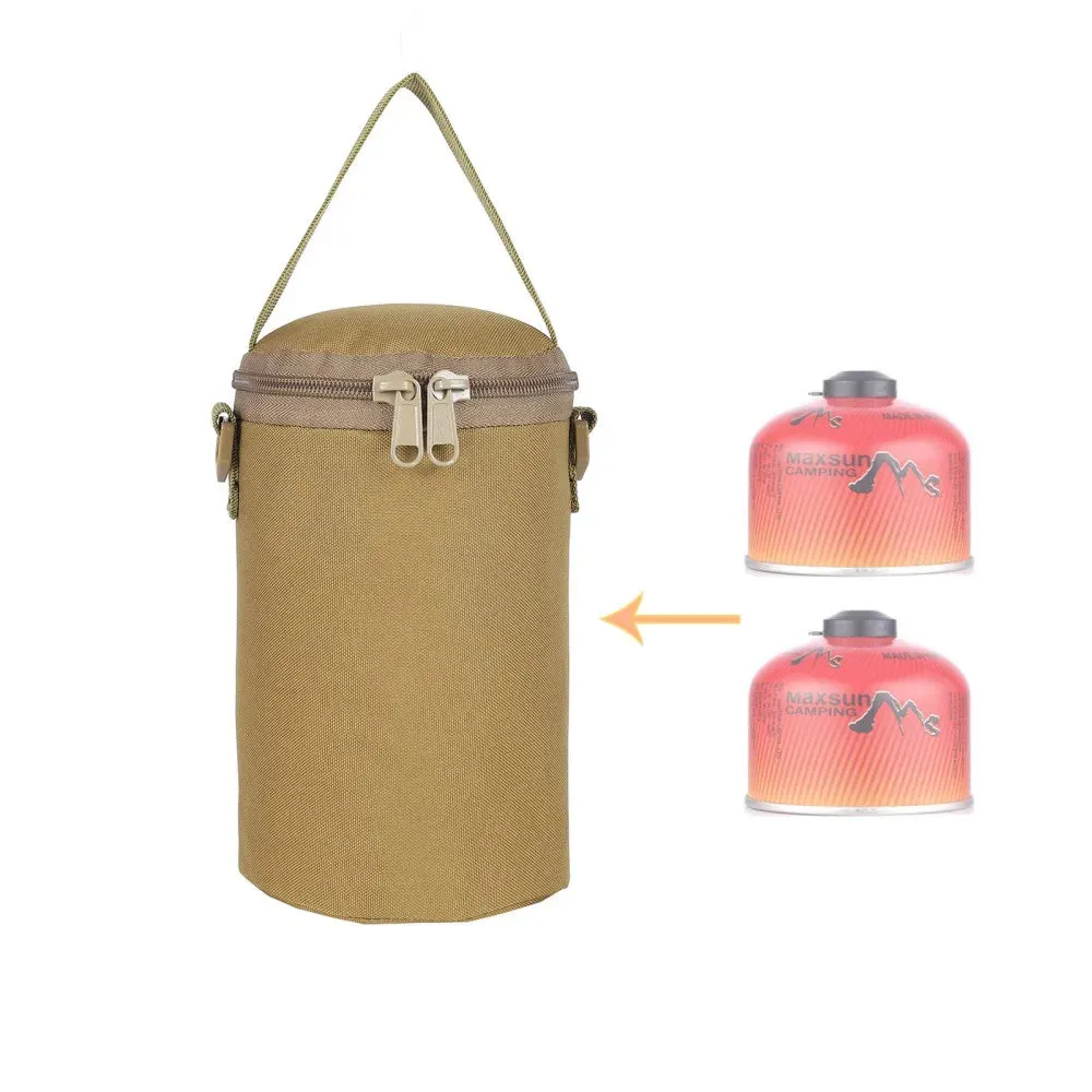 Outdoor Camping Gas Tank Storage Bag - Protective Fuel Cylinder Case
