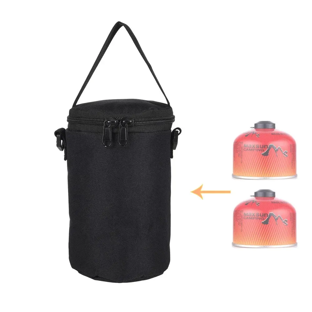 Outdoor Camping Gas Tank Storage Bag - Protective Fuel Cylinder Case