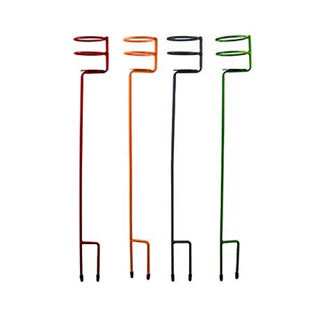 Outdoor Drink Holder Stakes 33’’ Design Perfect for The Beach, Picinics, Campfire,Hold Cups, Bottles, Cans and Beers Outside