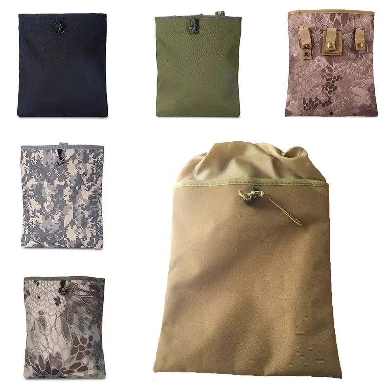 Outdoor Small and Biag MOLLE Dump Mag Tactical Pouch