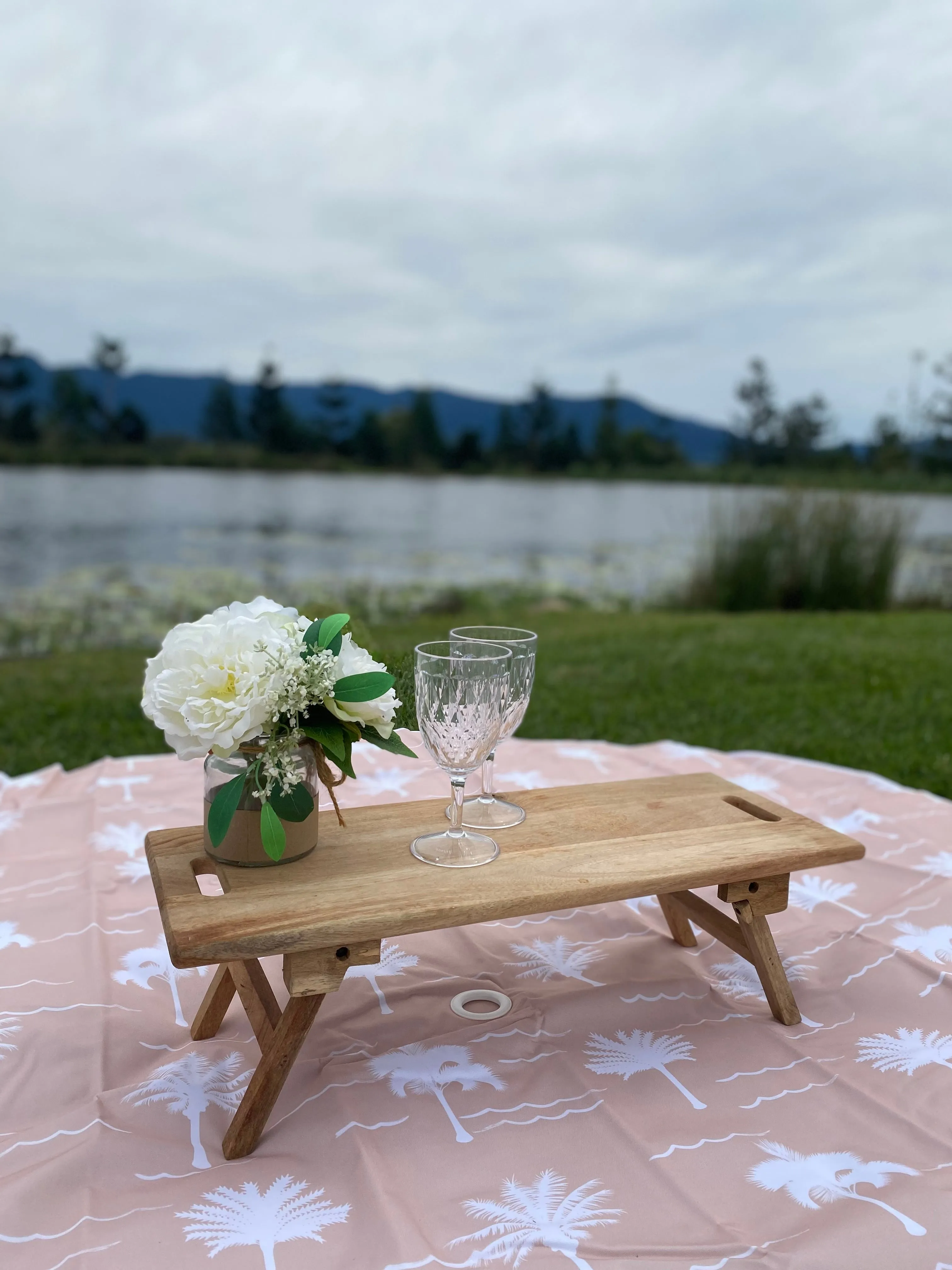 Palm Springs Round Beach & Picnic Mat