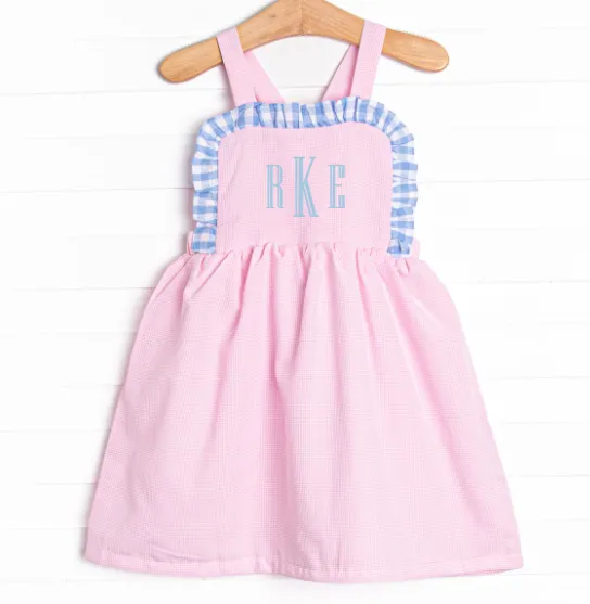 Park Picnic Dress, Pink
