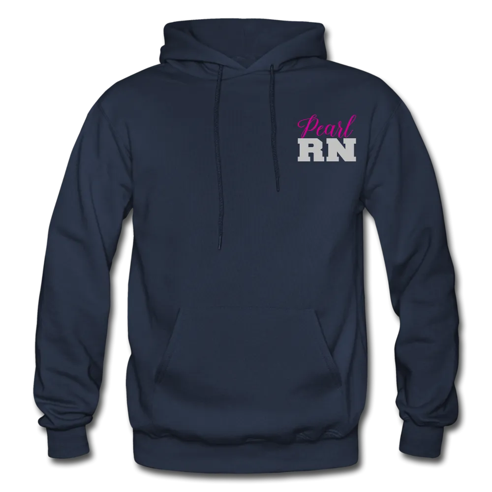 Pearl RN Nurse Flag Gildan Heavy Blend Adult Hoodie
