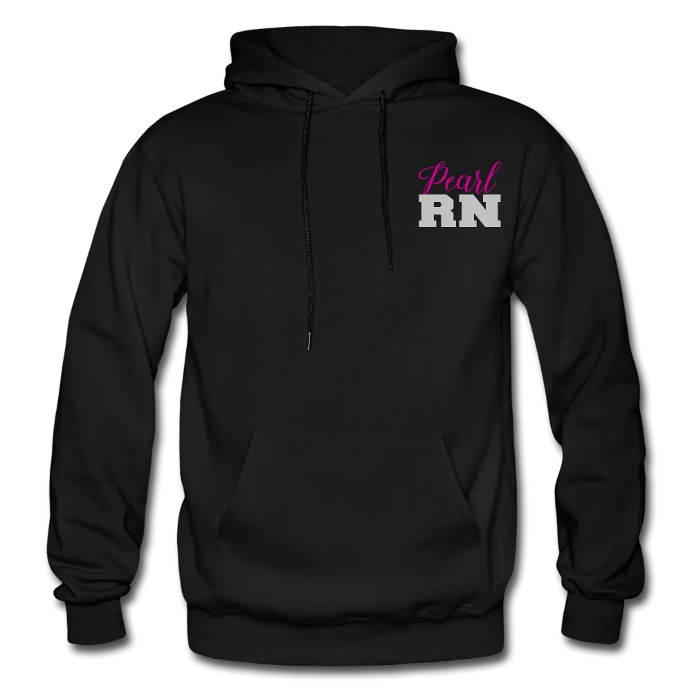 Pearl RN Nurse Flag Gildan Heavy Blend Adult Hoodie