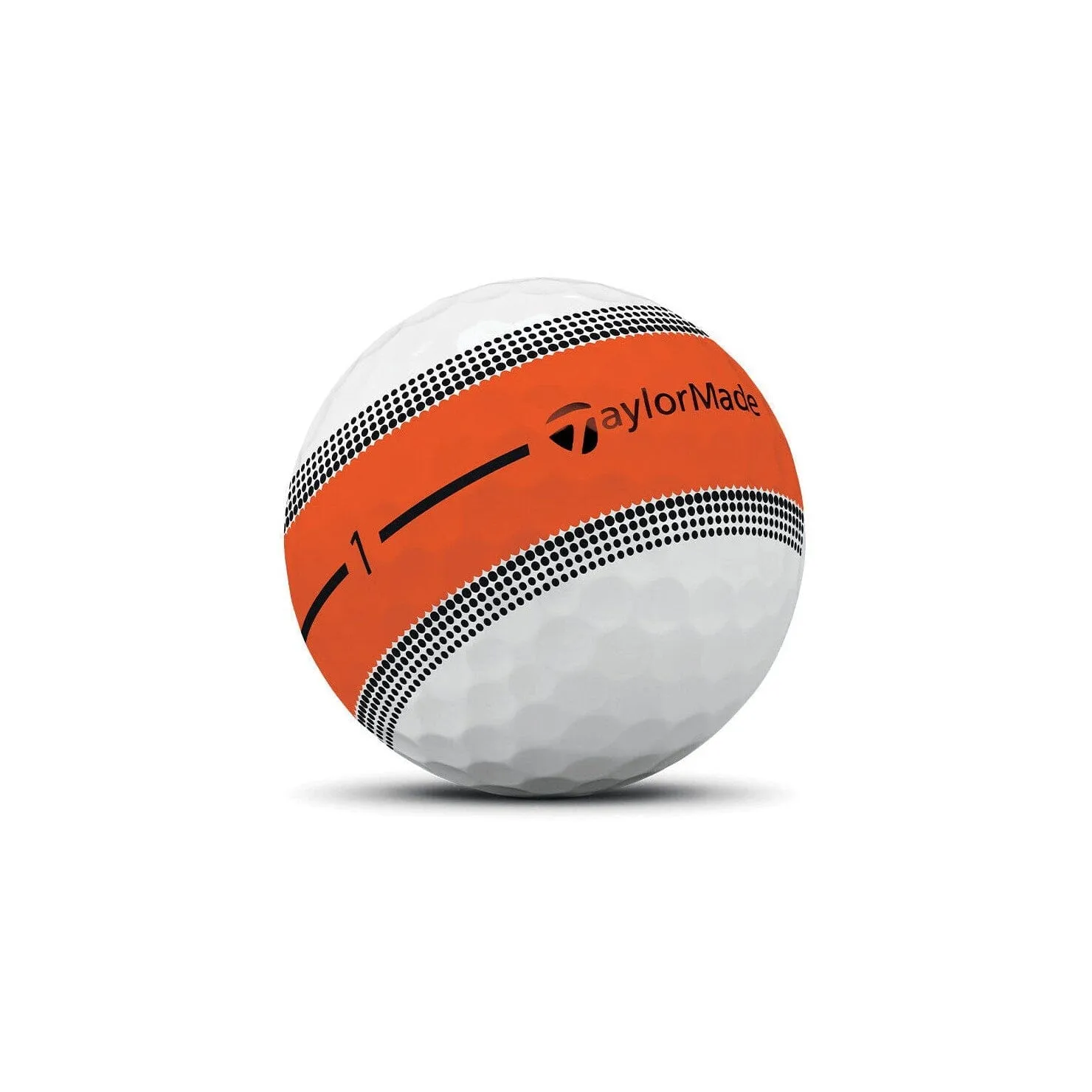 Pelota de golf individual con rayas de neón Tour Response de TaylorMade