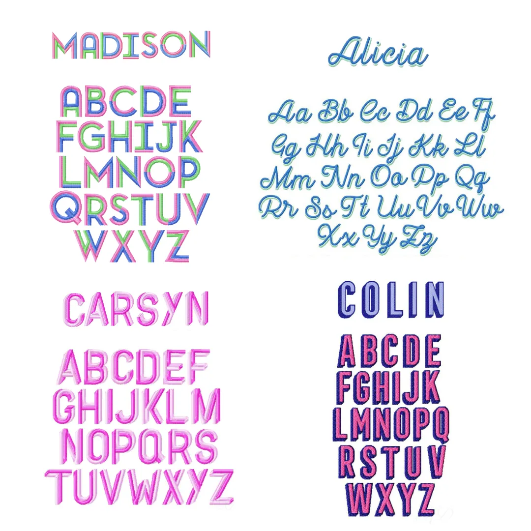 Personalized Seersucker Lilac Round Multi Purpose Pouch