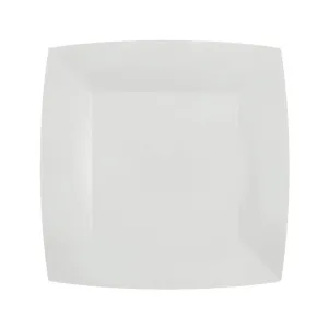 Piatto Biocompostabile Bianco 18 x 18 cm - 10 pezzi