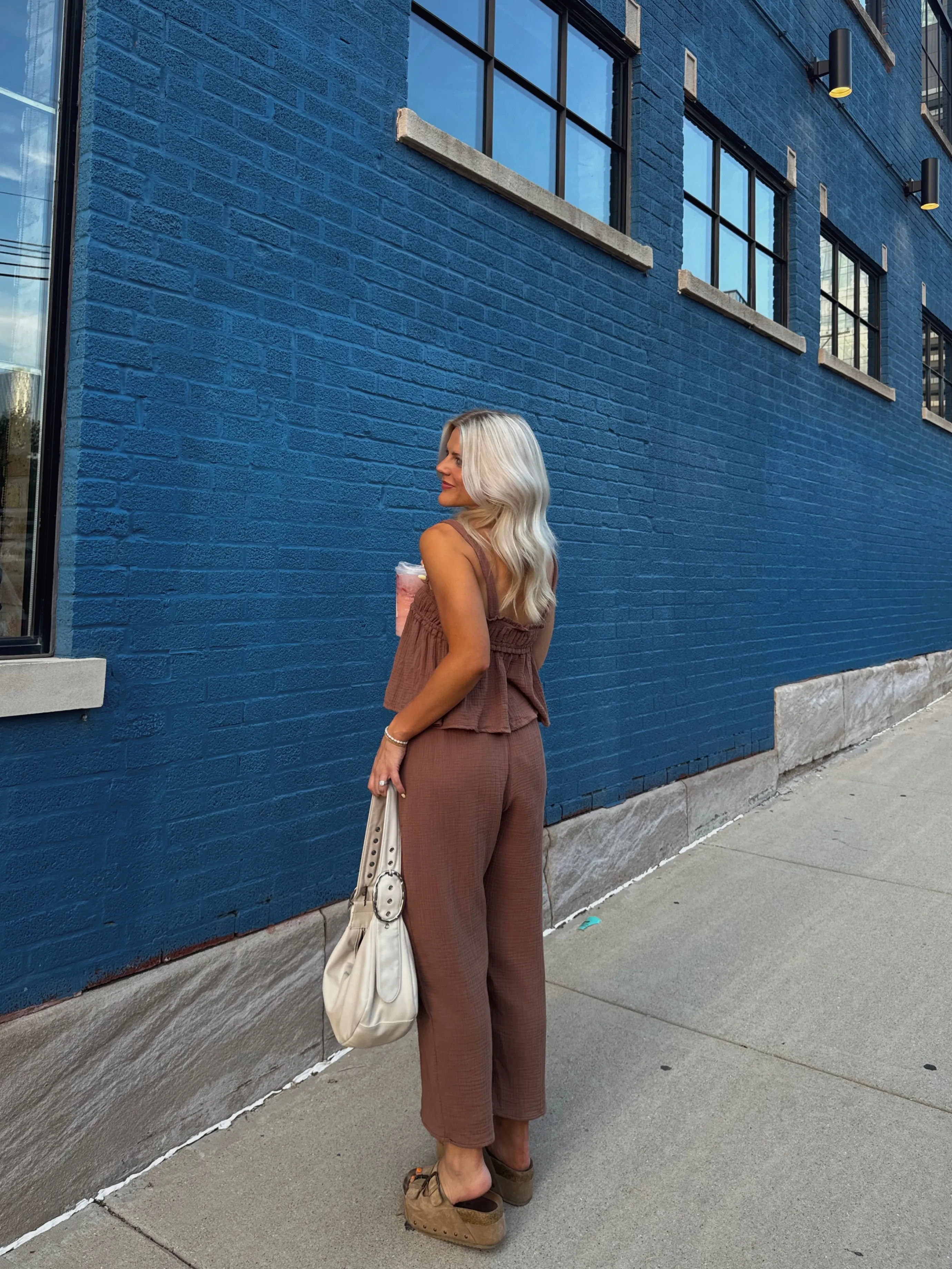 Picnic Princess Pant// Brown