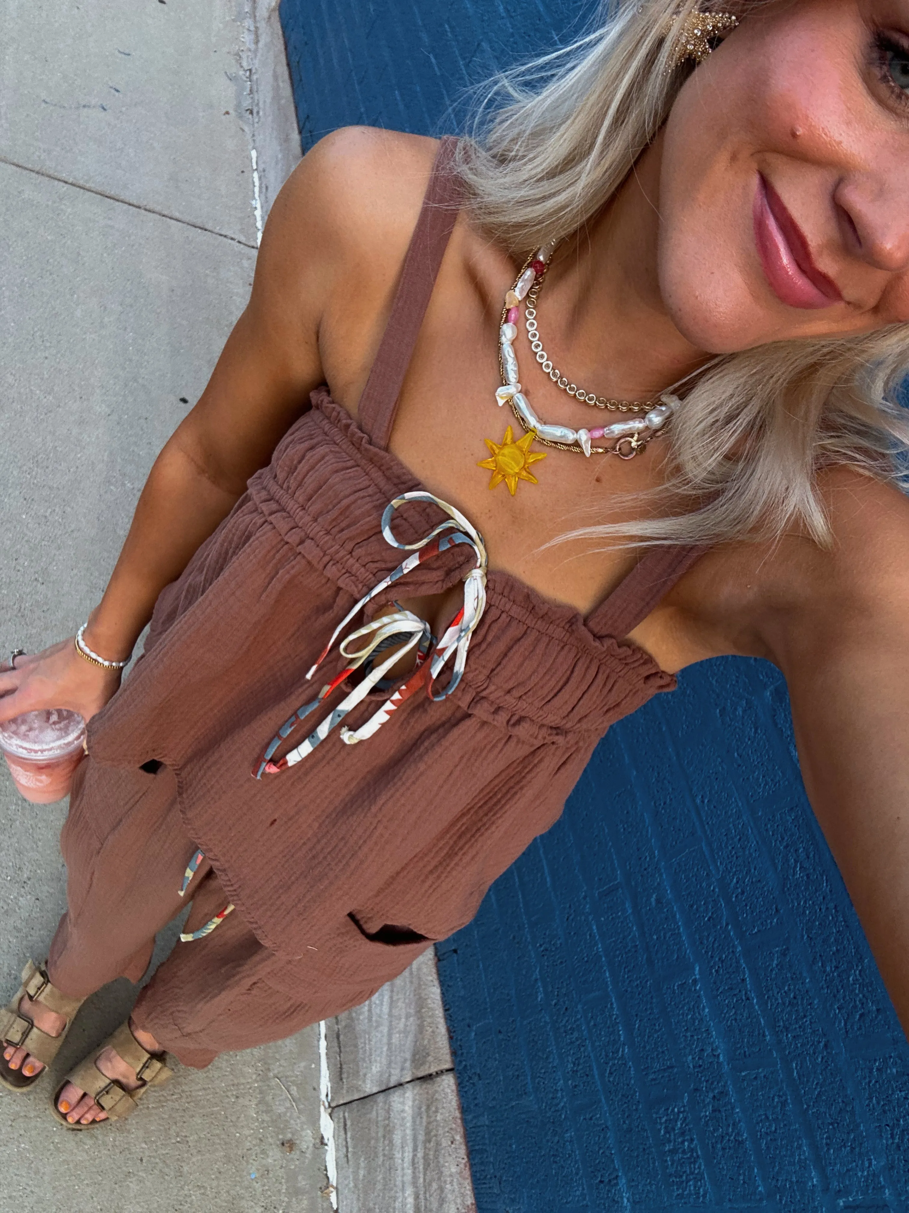 Picnic Princess Pant// Brown