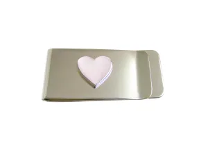 Pink Heart Love Money Clip