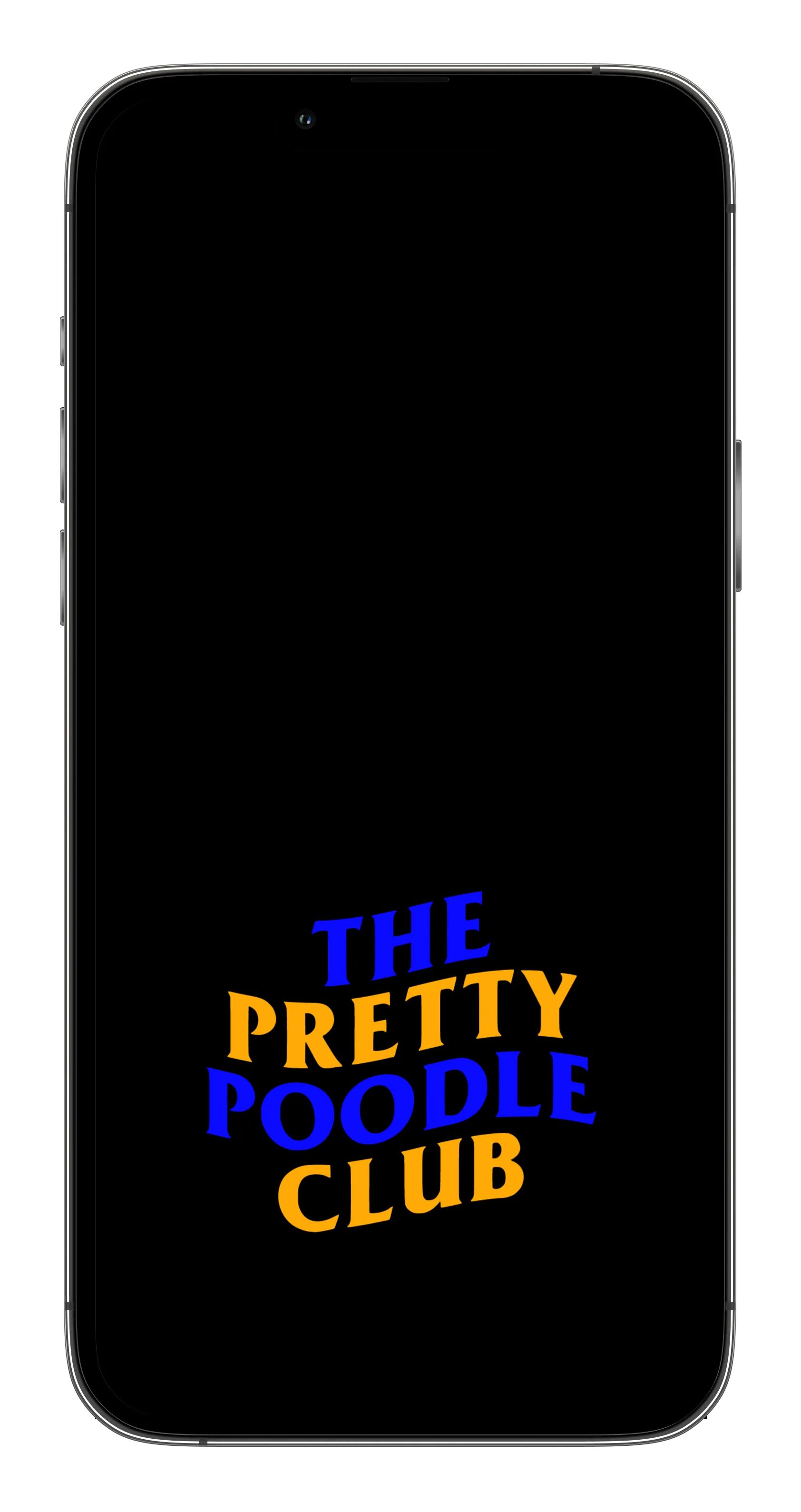 Pretty Poodle Club Phone Wallpaper