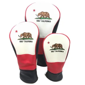 PRG Golf California Horizon Wood Covers (Red/White/Blue)
