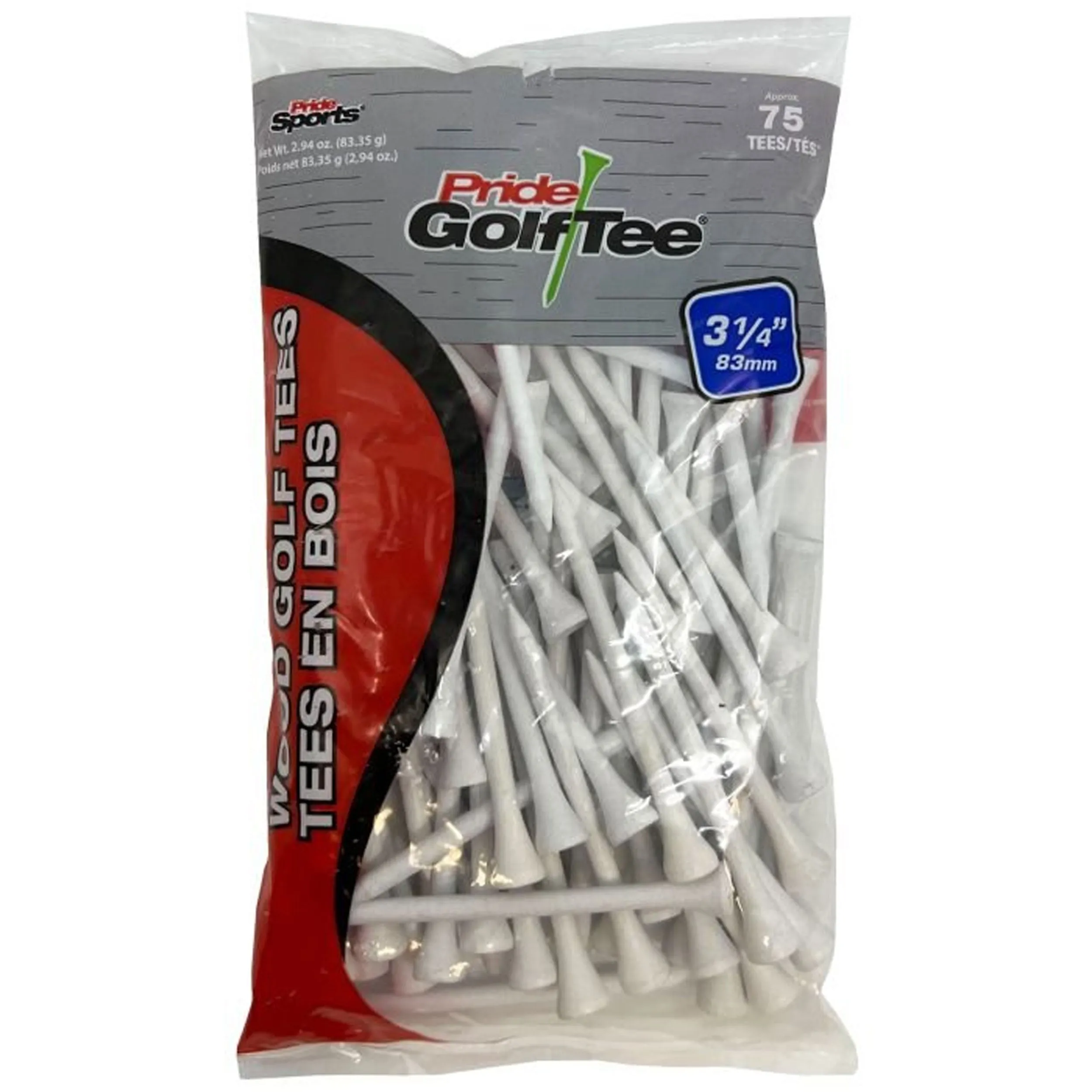 Pride Golf Tee Wooden Golf Tees
