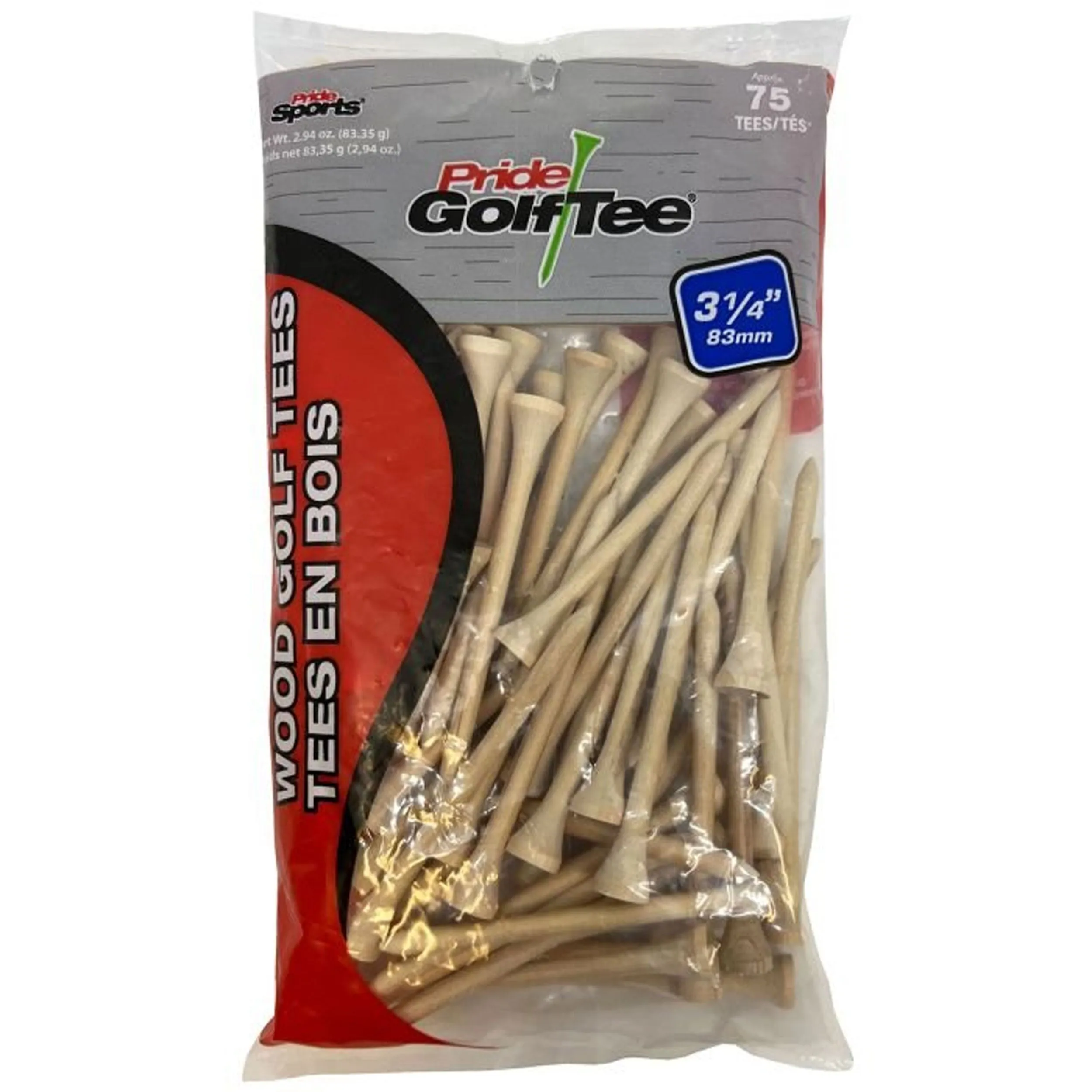 Pride Golf Tee Wooden Golf Tees