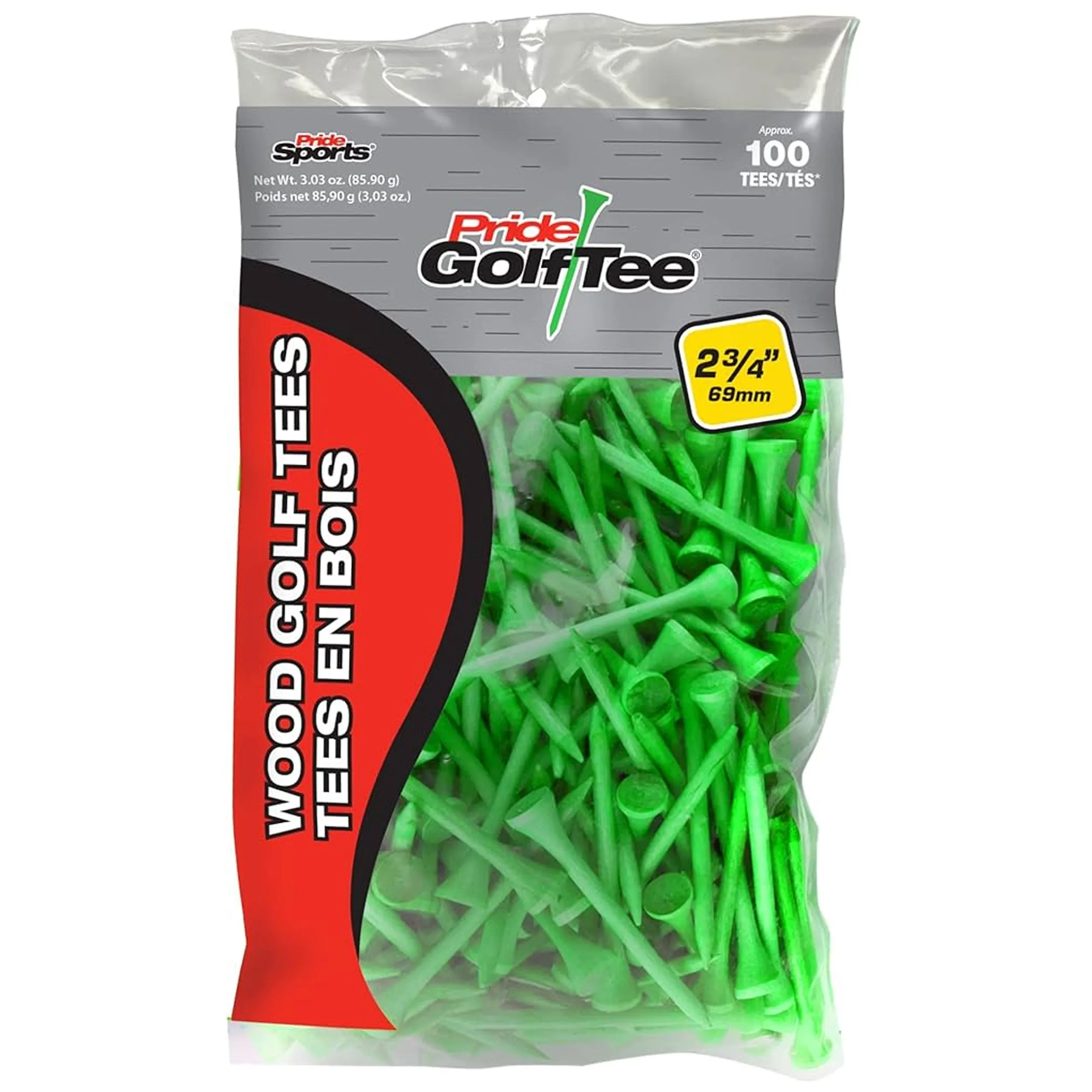 Pride Golf Tee Wooden Golf Tees