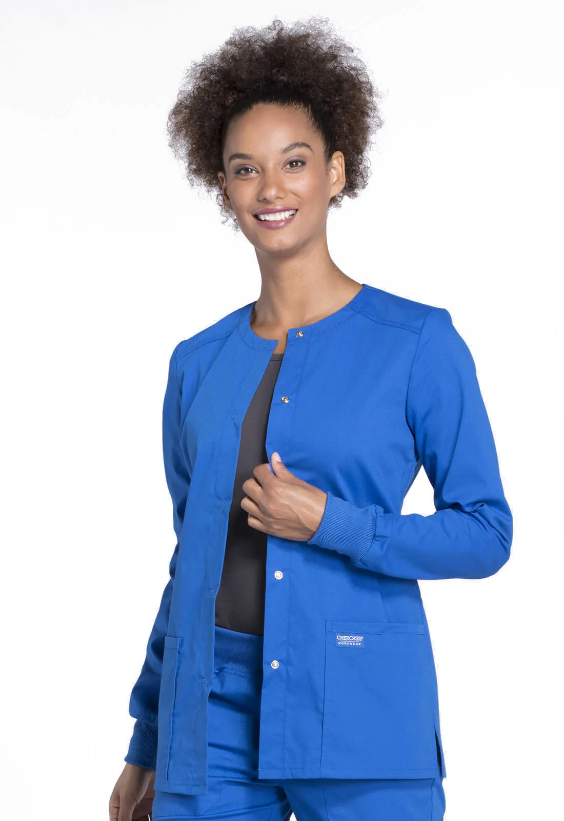 Professionals WW340 Snap Front Jacket Royal