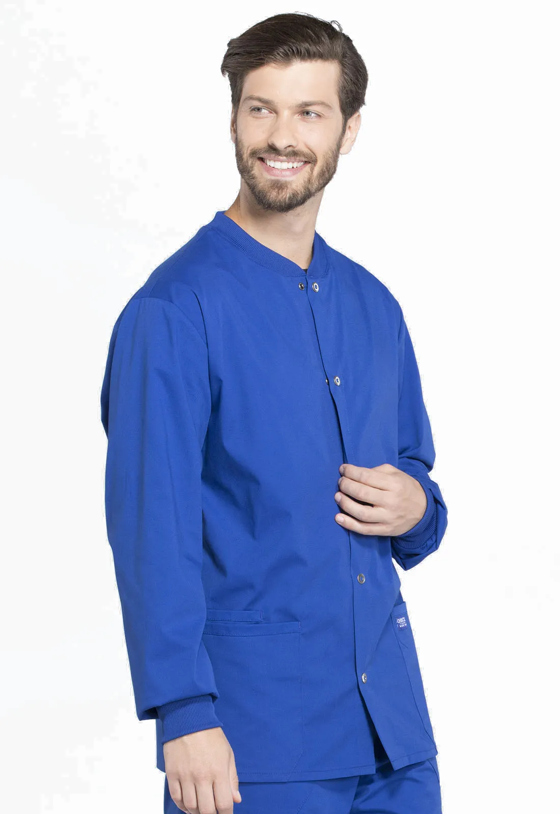 Professionals WW360 Men's Snap Front Jacket Galaxy Blue