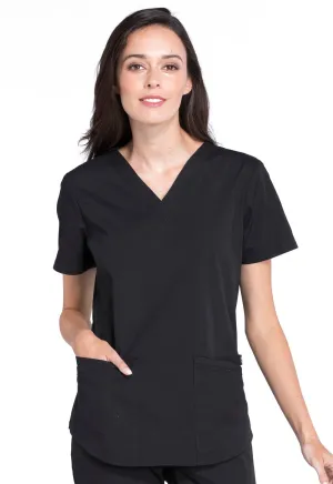 Professionals WW665 V-Neck Top Black