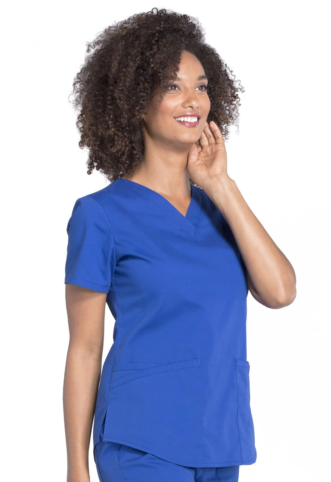 Professionals WW665 V-Neck Top Galaxy Blue