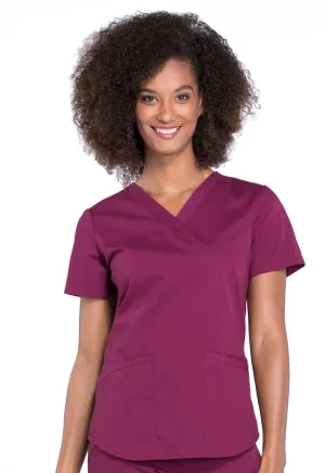 Professionals WW665 V-Neck Top Wine
