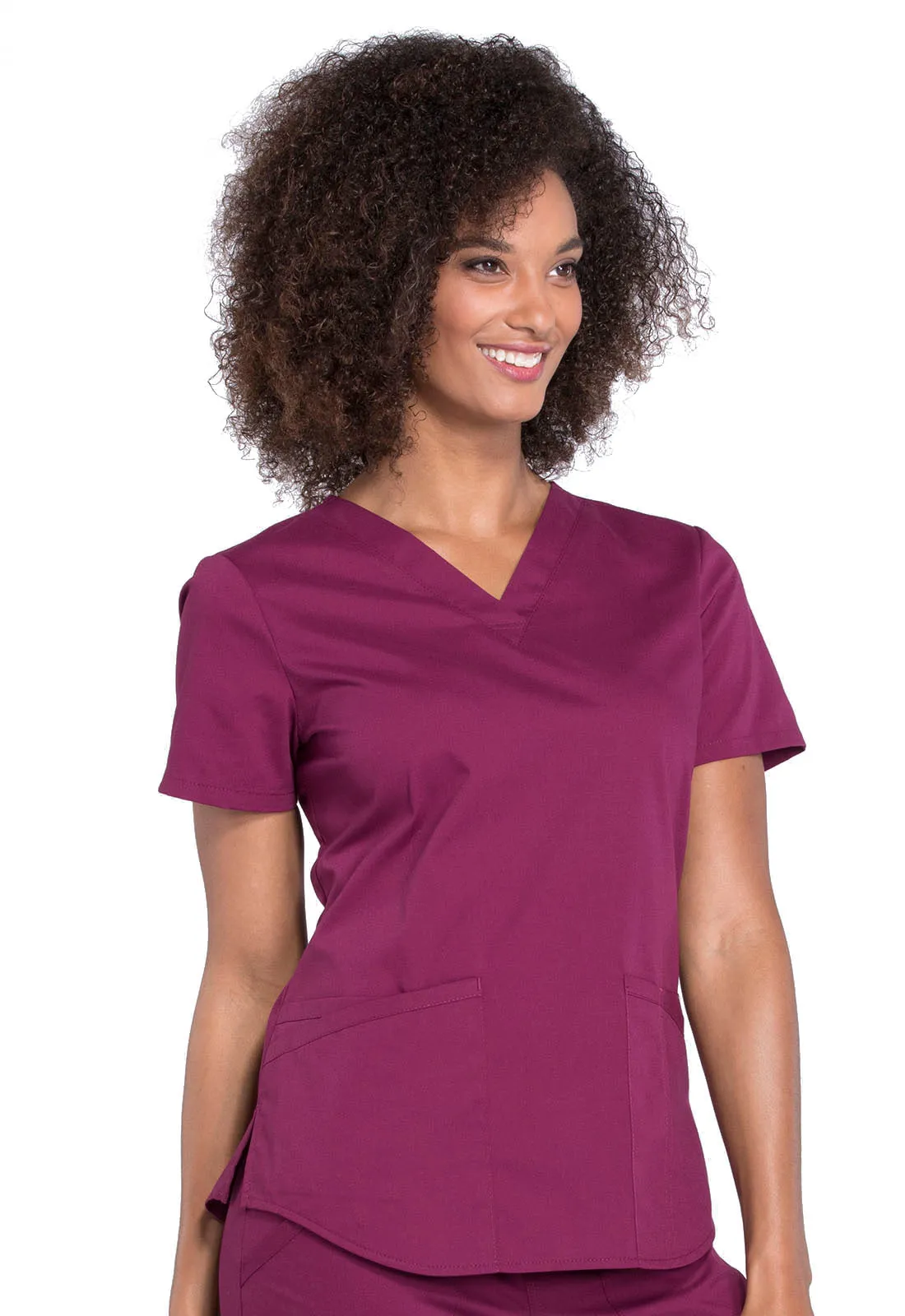 Professionals WW665 V-Neck Top Wine