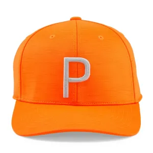 Puma Golf Cap "P" Logo - Rickie Orange