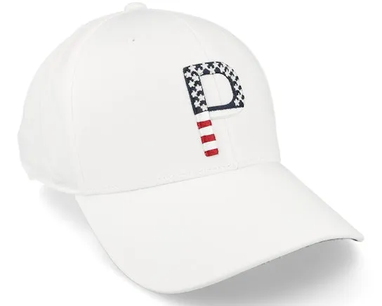 Puma Pars & Stripes P Cap White Glow Adjustable