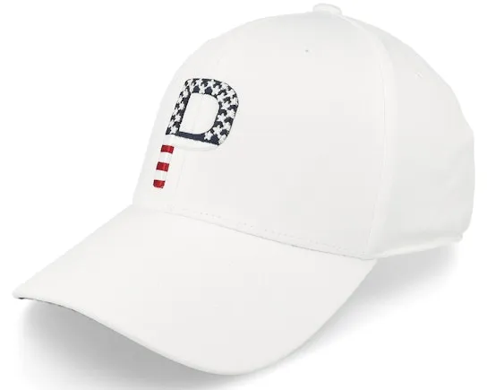 Puma Pars & Stripes P Cap White Glow Adjustable