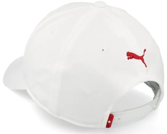 Puma Pars & Stripes P Cap White Glow Adjustable
