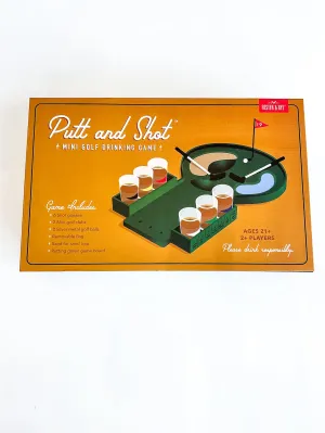 Putt & Shot Mini Golf Drinking Game