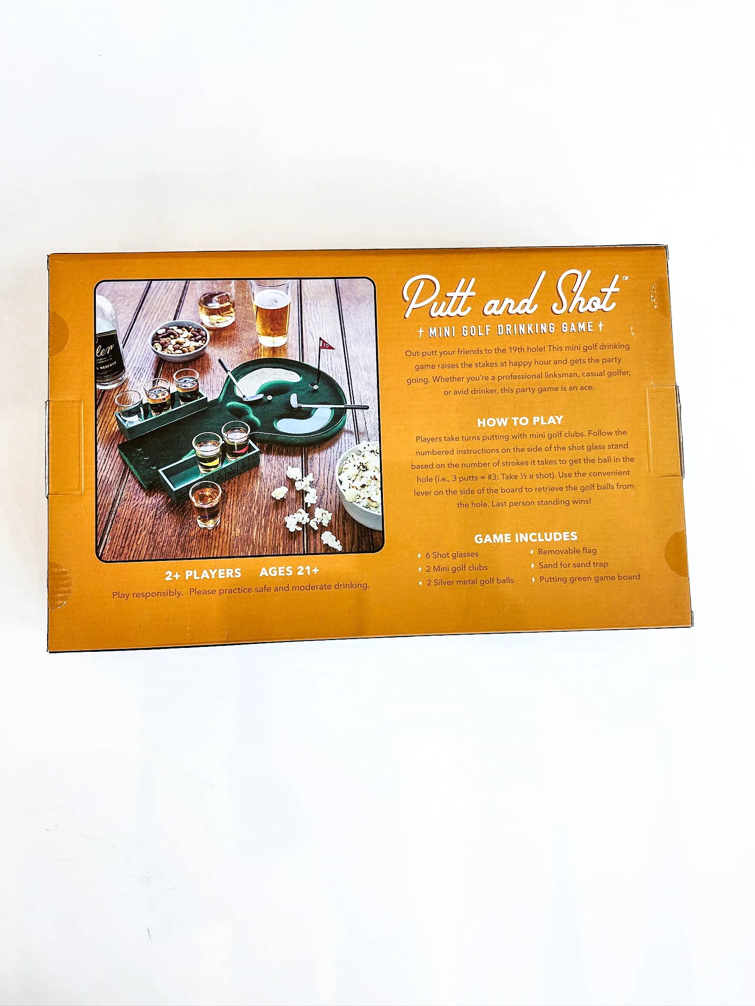Putt & Shot Mini Golf Drinking Game