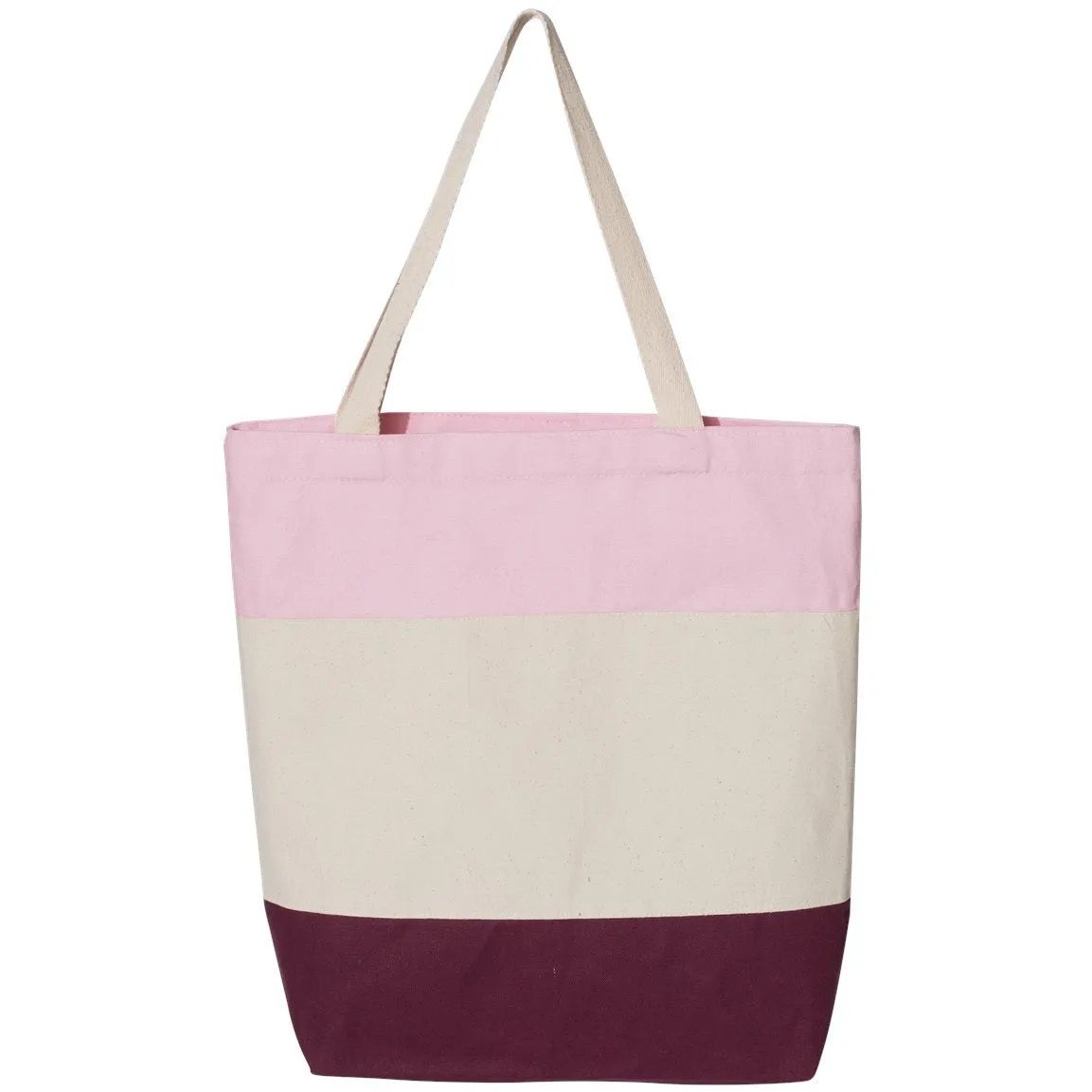 Q-Tees 11L Tri-Color Tote